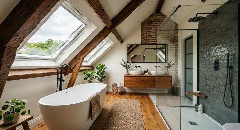 Attic Bathroom Remodeling in Monticello, IN