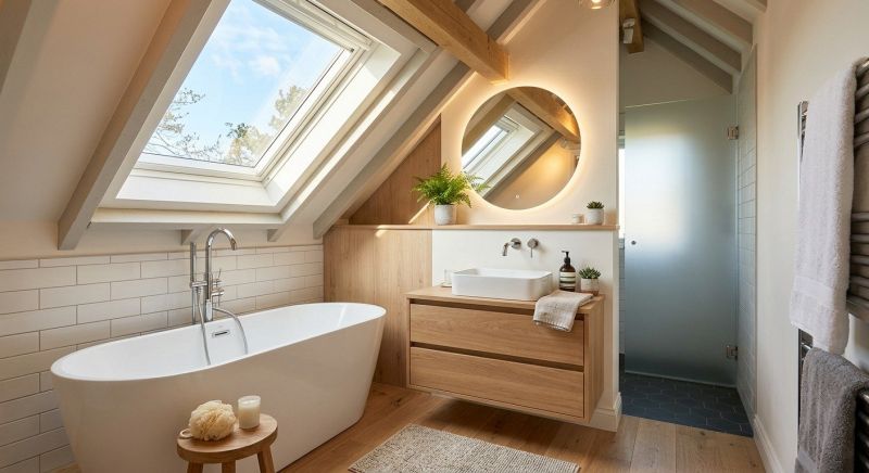 Attic Bathroom Remodeling in Monticello, IN