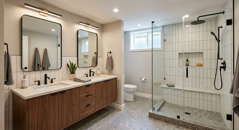 Basement Bathroom Remodeling in Monticello, IN
