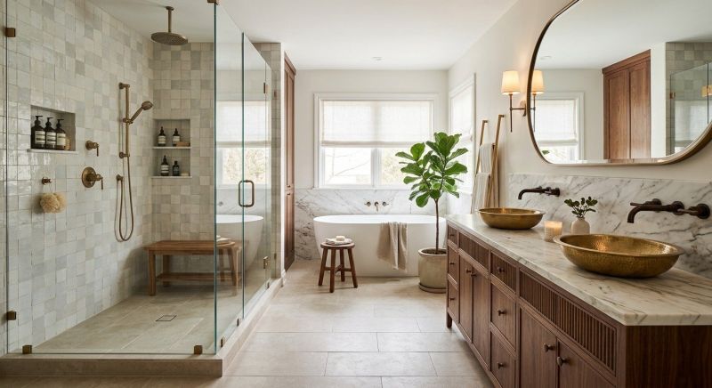 Luxury Bathroom Installation in Monticello, IN
