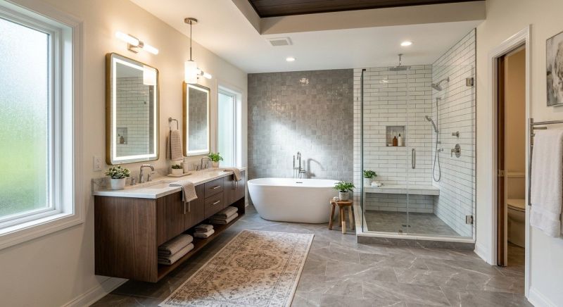 Master Bathroom Remodeling in Monticello, IN