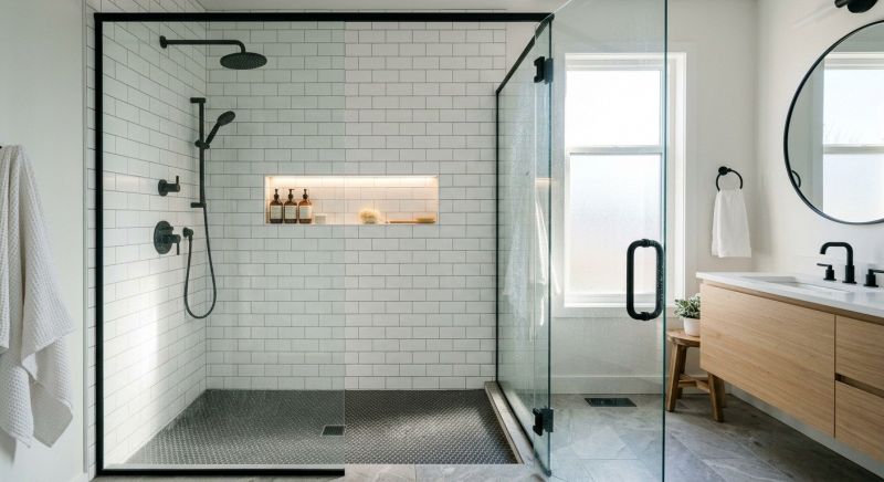Shower Enlargement in Delphi, IN